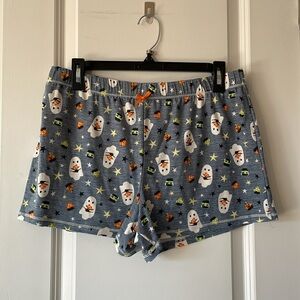Halloween theme sleeping shorts